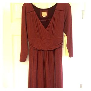 Maeve purple merlot dress.